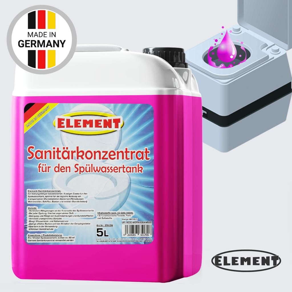 Sanitärflüssigkeit für Spültank I 5 Liter I Produktbild 