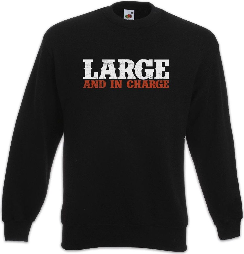 Urban Backwoods Large And In Charge, Sweatshirt, Farbe: Schwarz, Größe: 2XL