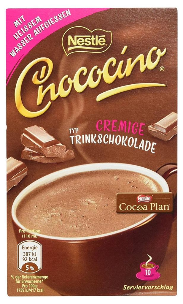 Nestlé 12598321 Nestlé Choco Trinkschokolade, mild, 10 Zdjęcie produktu 
