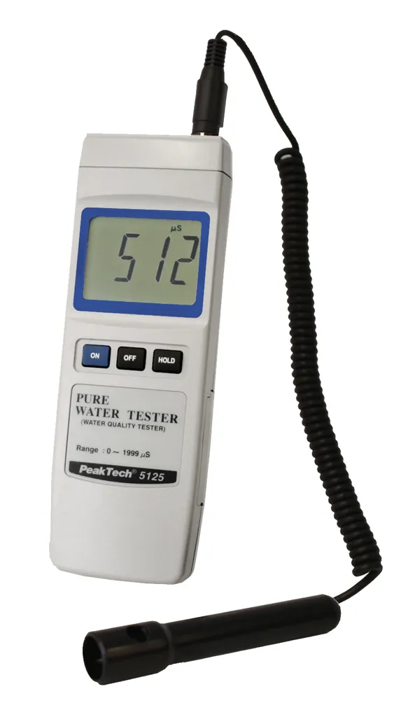 Testeur de conductivité liquide PeakTech P5125 pour analyse de l'eau - 2