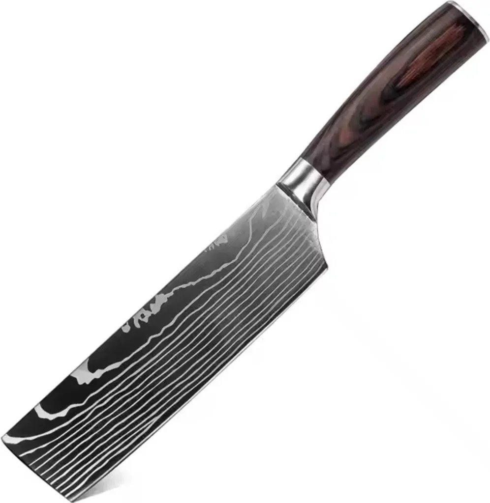 Coltello Nakiri Blade KP35149 in Acciaio al Carbonio - Alta Qualità