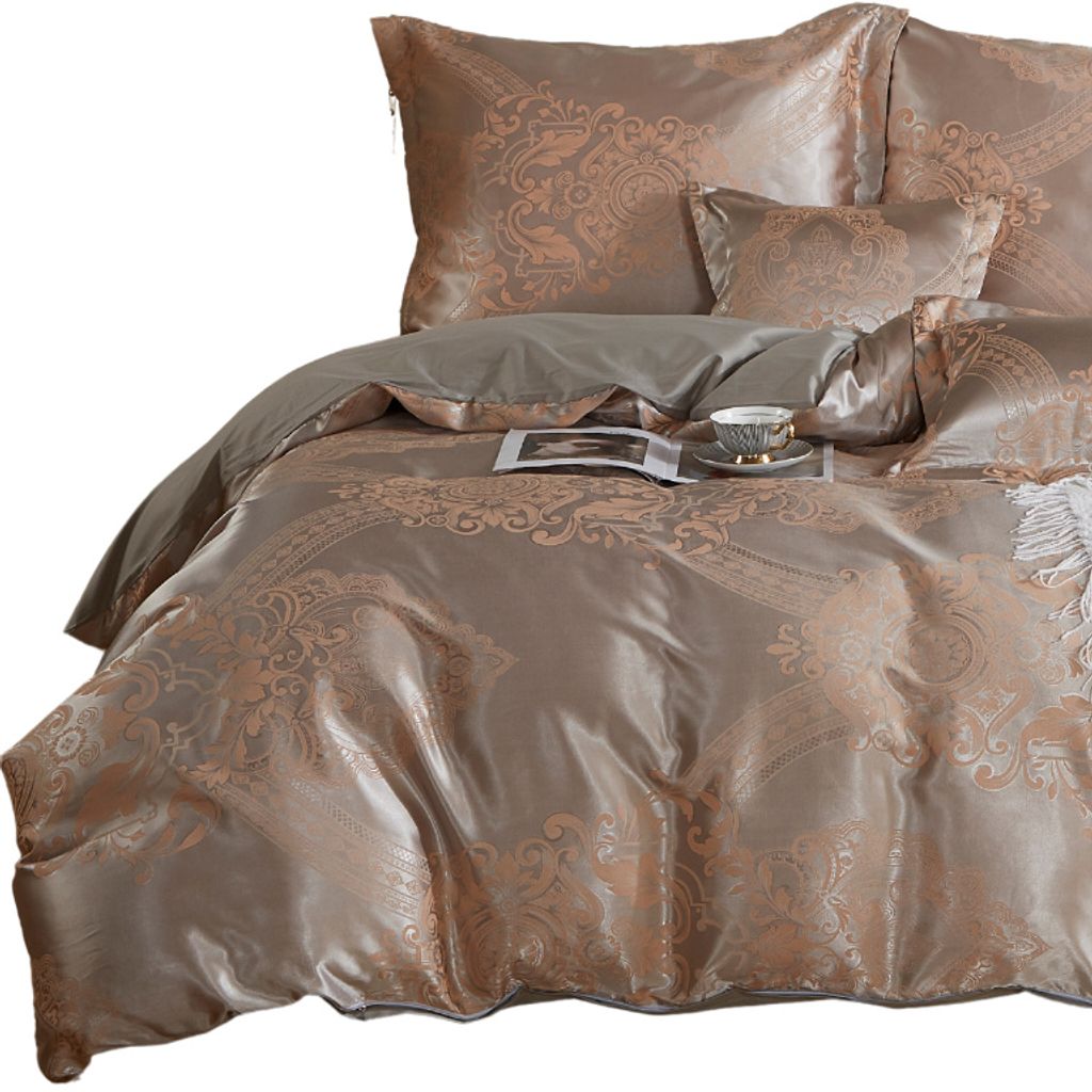 Bettwäsche 220X200, Baumwolle, Satin-Bettwäsche, Kissenbezüge 70X80, Kissenbezüge 40X40