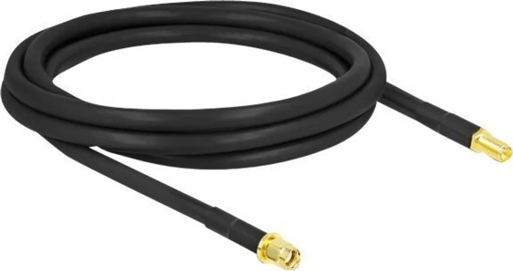 Cavo Antenna DELOCK SMA Maschio a Femmina LMR300 Low Loss Professionale