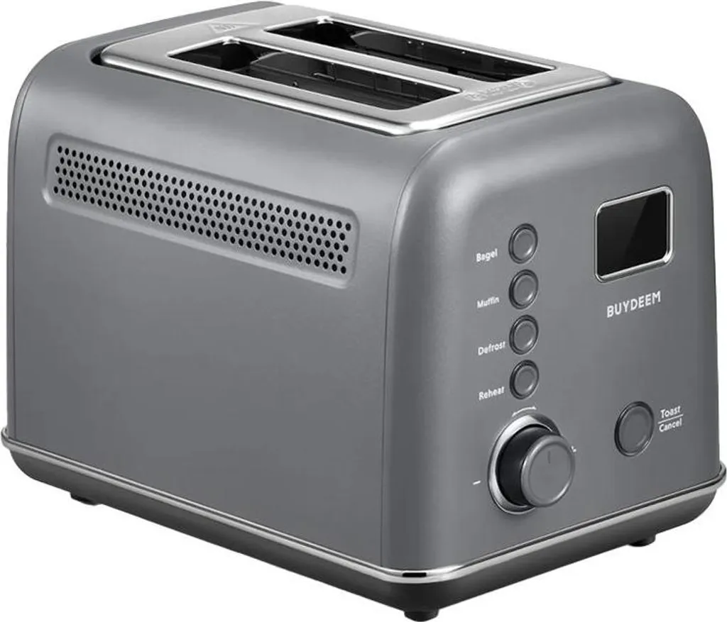 Grille-pain BUYDEEM DT730E : Finissez-en avec le pain brûlé ou froid