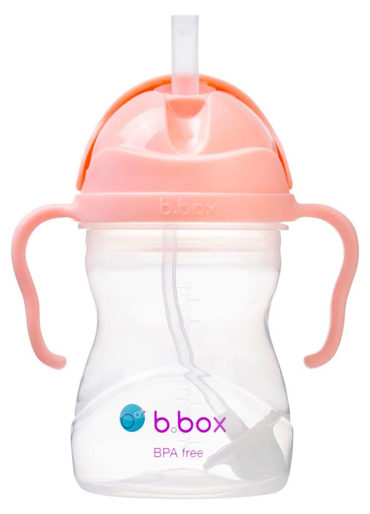 bbox 9353965005216, Hrnček so slamkou, Priehľadná, Koral, Obrázok produktu 