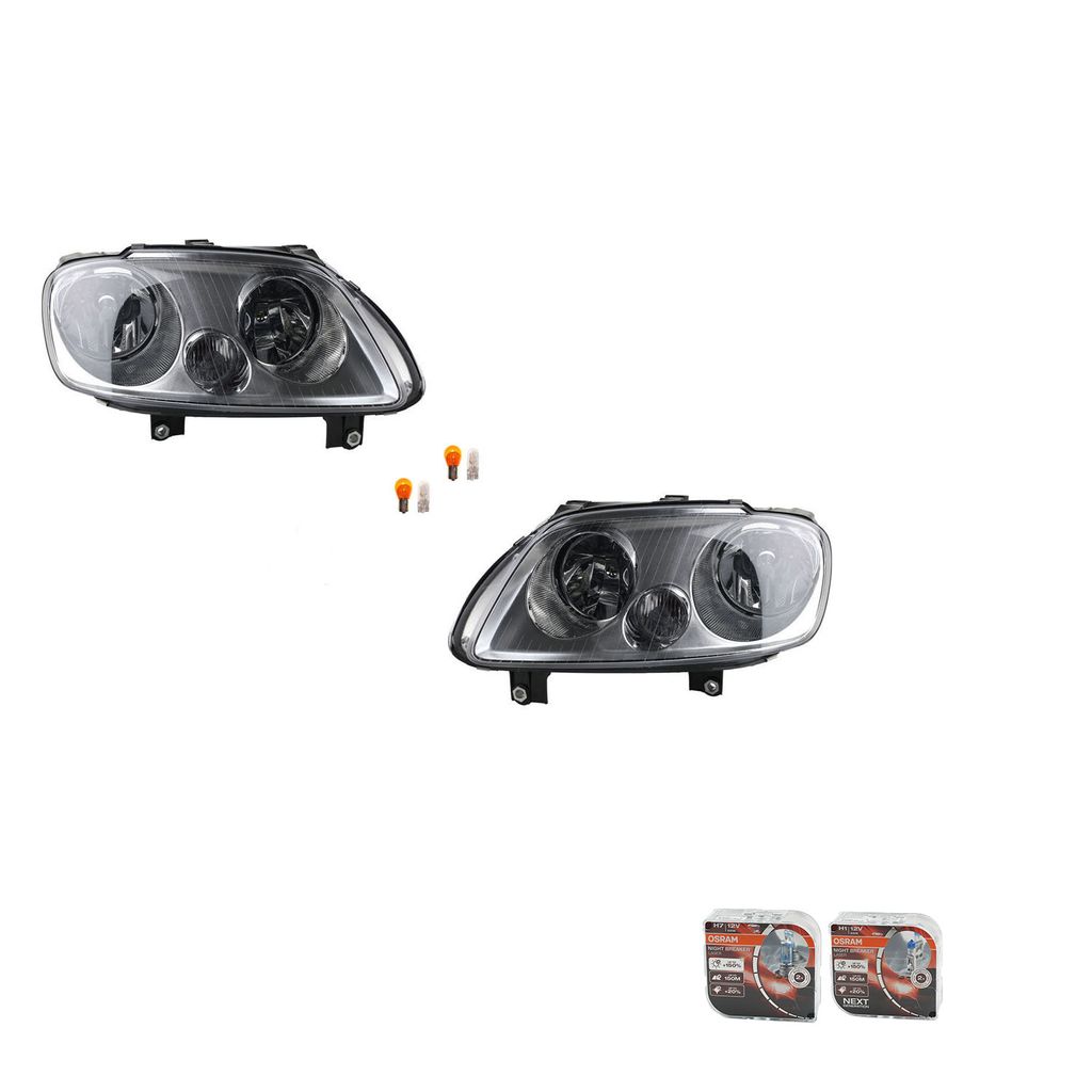 Scheinwerfer + Osram Night Breaker Laser passend für VW Touran 1T Set Li Re 2K0941005D 2K0941005B 2K0941006D 2K0941006B Johns