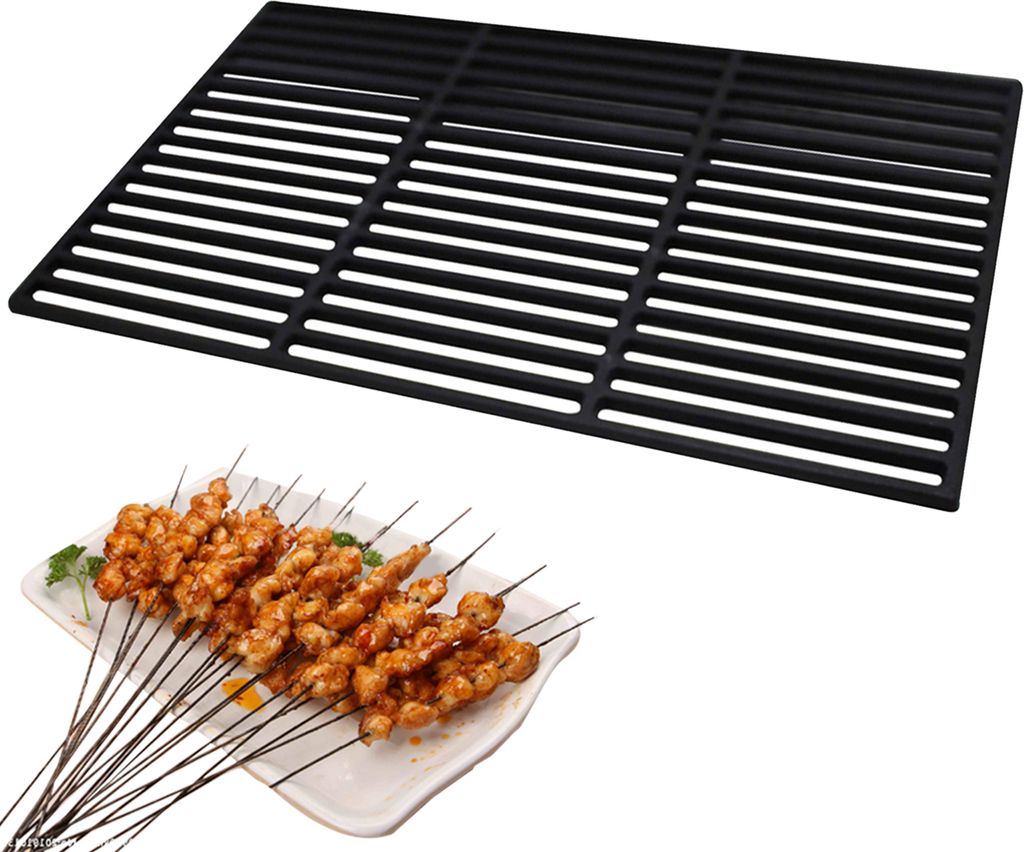 Fiqops Grillrost Gasgrill 42x28cm Gusseisen Tafelrost Produktbild 