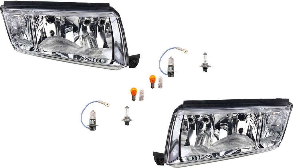 Johns, Scheinwerfer Halogen kompatibel zu Skoda Fabia ab 12/99 Leuch. Satz Links Rechts 6Y1941015C 6Y1941015H 6Y1941015 6Y1941016H 6Y1941016C 6Y194101