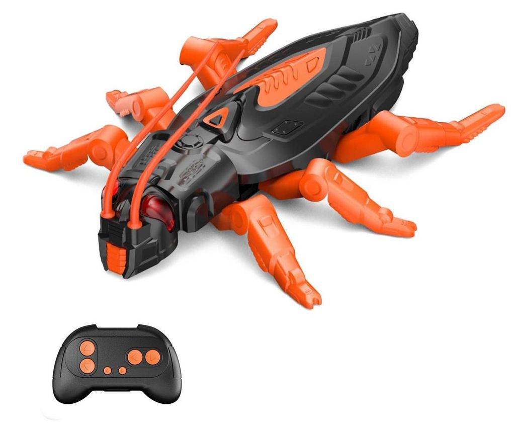 Ferngesteuert Gecko, 360 Grad Rotation Gecko Wandflitzer, Fernbedienung Eidechse Roboter, Geschenk Jungen Maedchen 3 4 5 6 7 8+ Jahre Kinder Spielz...