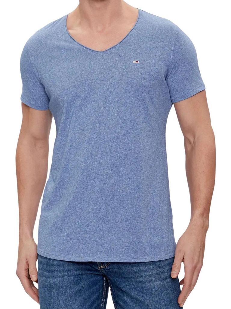 Tommy Hilfiger Herren T-Shirt Herren 4100001 Blau M