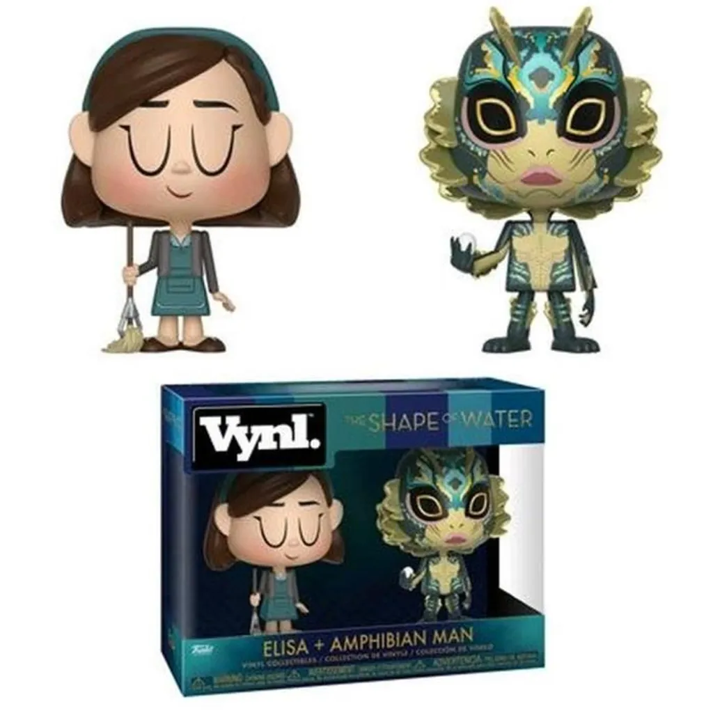 Figurines Funko POP Shape of Water duo Elisa et créature enfin réuni en pack