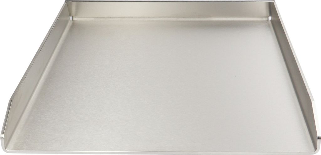 Edelstahl Plancha/Grillplatte/Bratplatte/Burger Platte/BBQ-Platte in diversen Größen (450 x 350mm) Kompatibel mit Napoleon Gasgrills mit Heckbren...