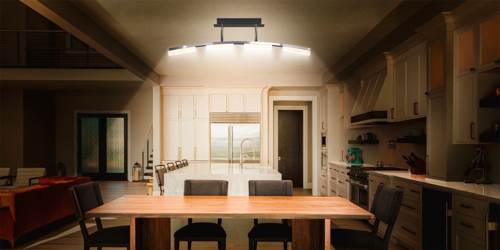 Livarno Home dimmbar Balken LED Deckenleuchte
