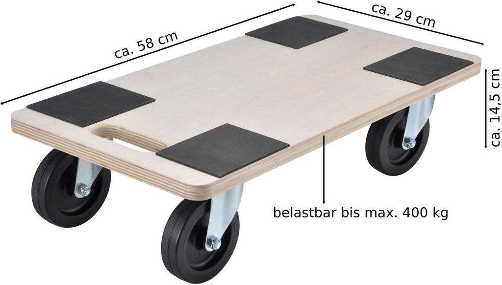Transport Rollbrett bis 400 kg Produktbild 
