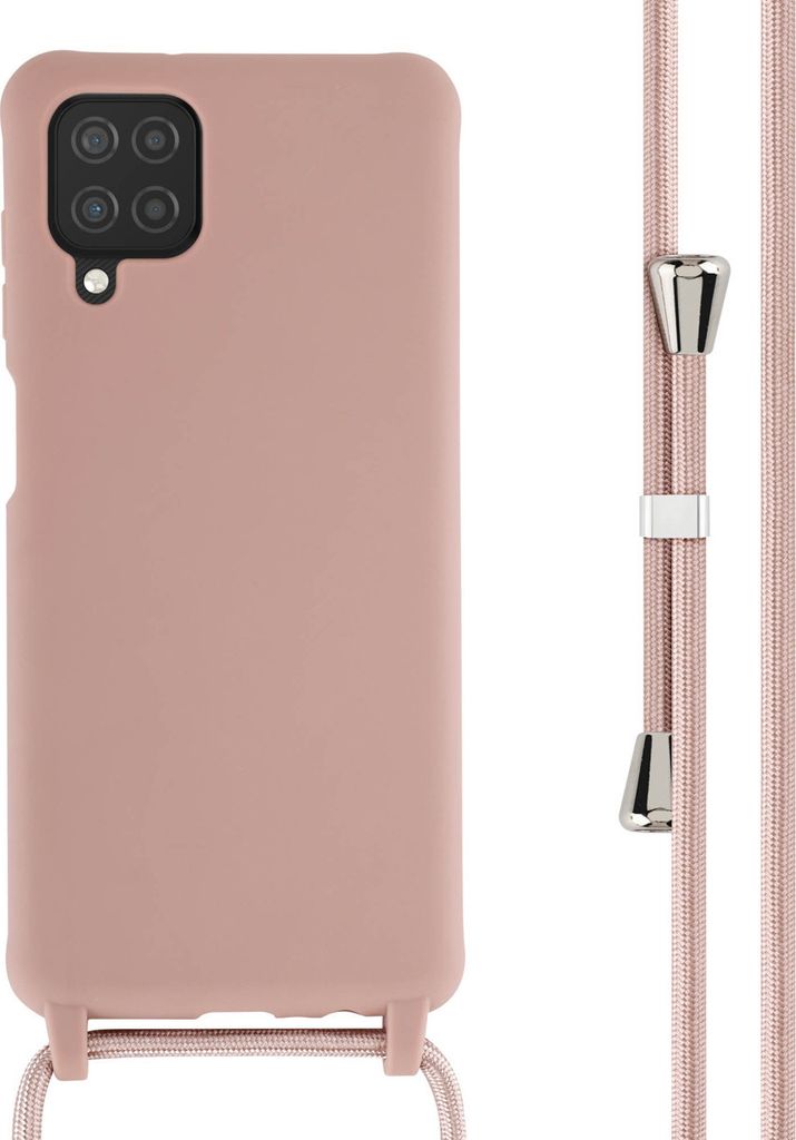 imoshion SilikonHülle mit Band Samsung Galaxy A12 - Sand Produktbild 