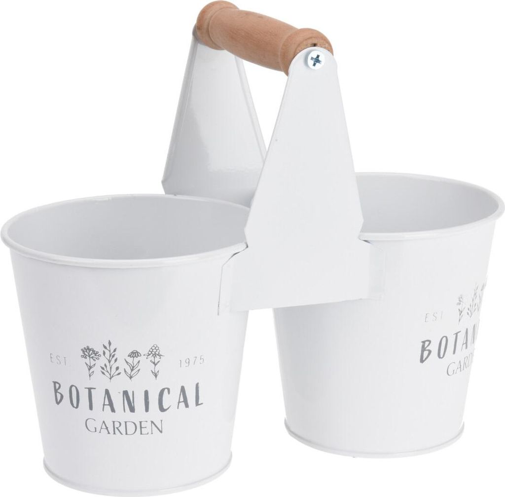 Kräutertöpfe für die Küche BOTANICAL, mit Holzgriff