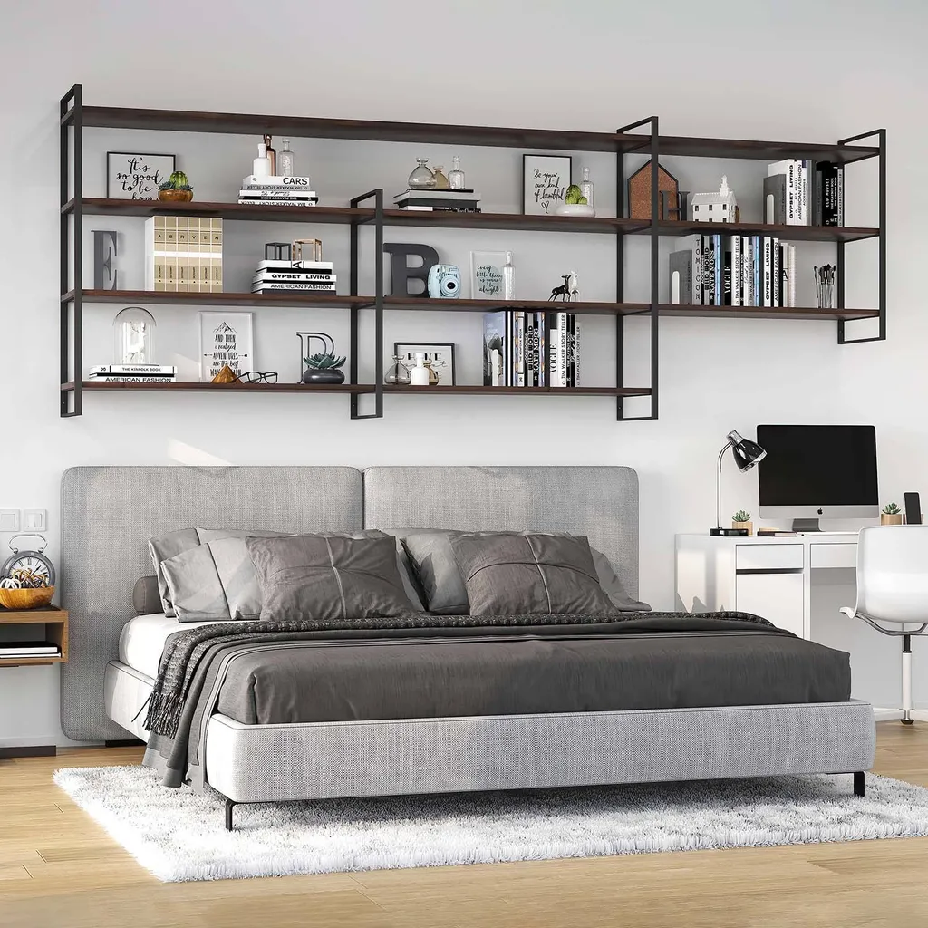 Étagère gain de place Lader avec structure stable et 5 tablettes - 15