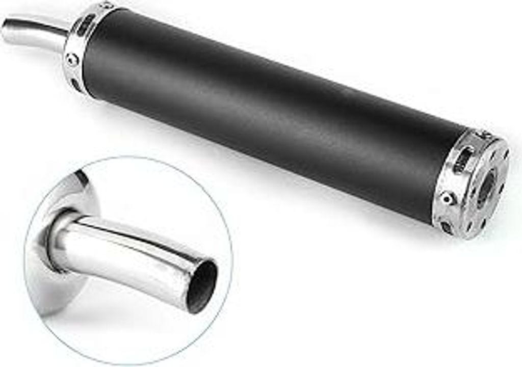 Motorrad Auspuff,Standheizung Auspuff,Scldämpfer Motorrad,Moped-Auspuffscldämpfer,Edelstahl-Auspuffscldämpfer 20 Mm / 0,8 Zoll,Modifizierte Teil...