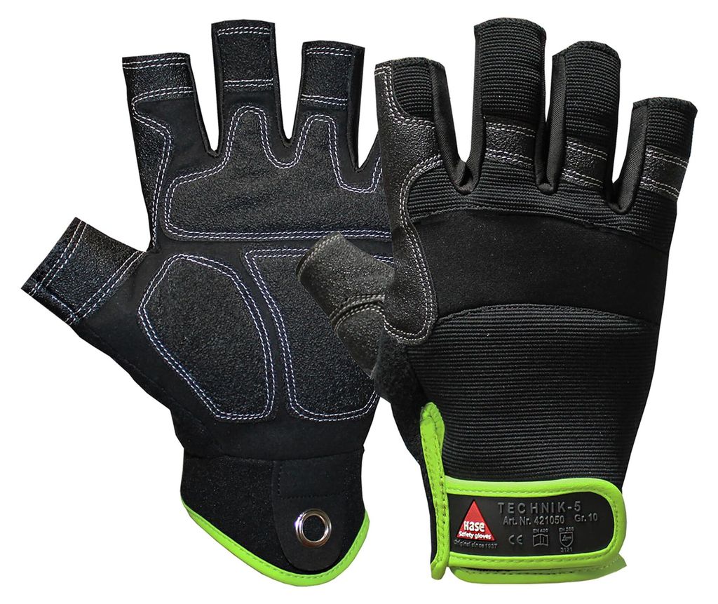 Hase Montagehandschuhe Technik, 0-Finger Größe 11, 10 Stk