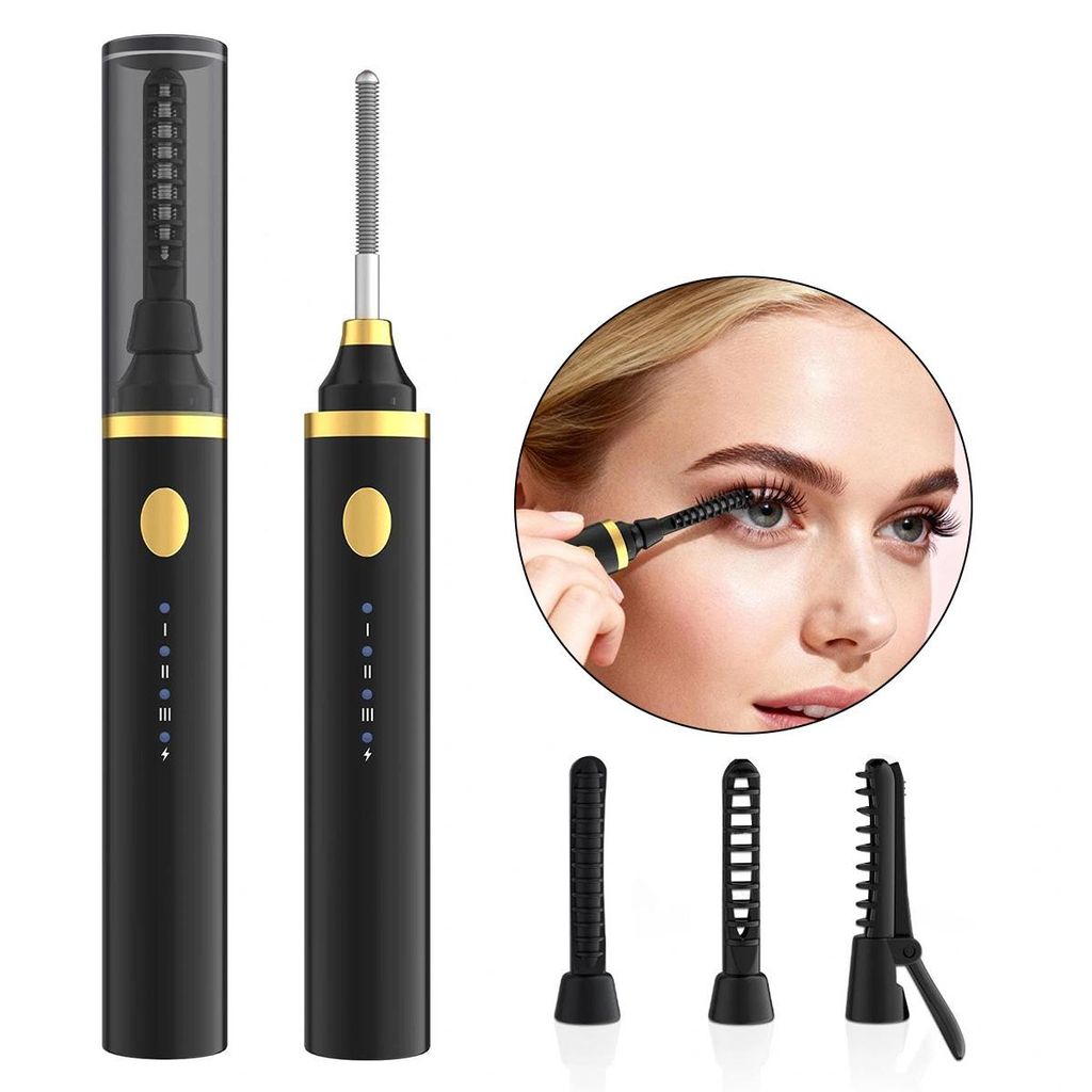 Beheizter Wimpernformer mit 3 Temperaturstufen, präziser Steuerung und Smart-Abschaltung für natürlich geschwungene Wimpern jeden Tag,Immer perfekt