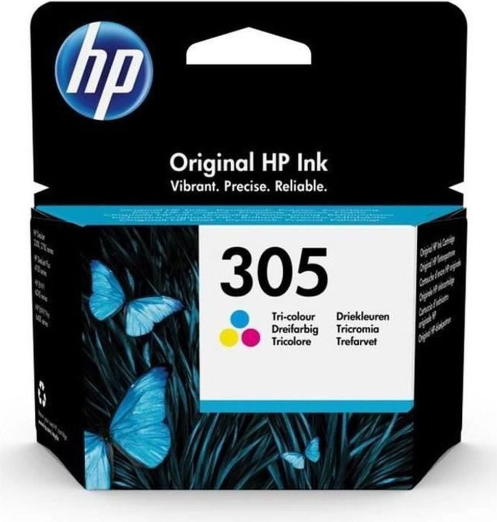 Trojfarebná originálna atramentová kazeta HP 305 Obrázok produktu 2