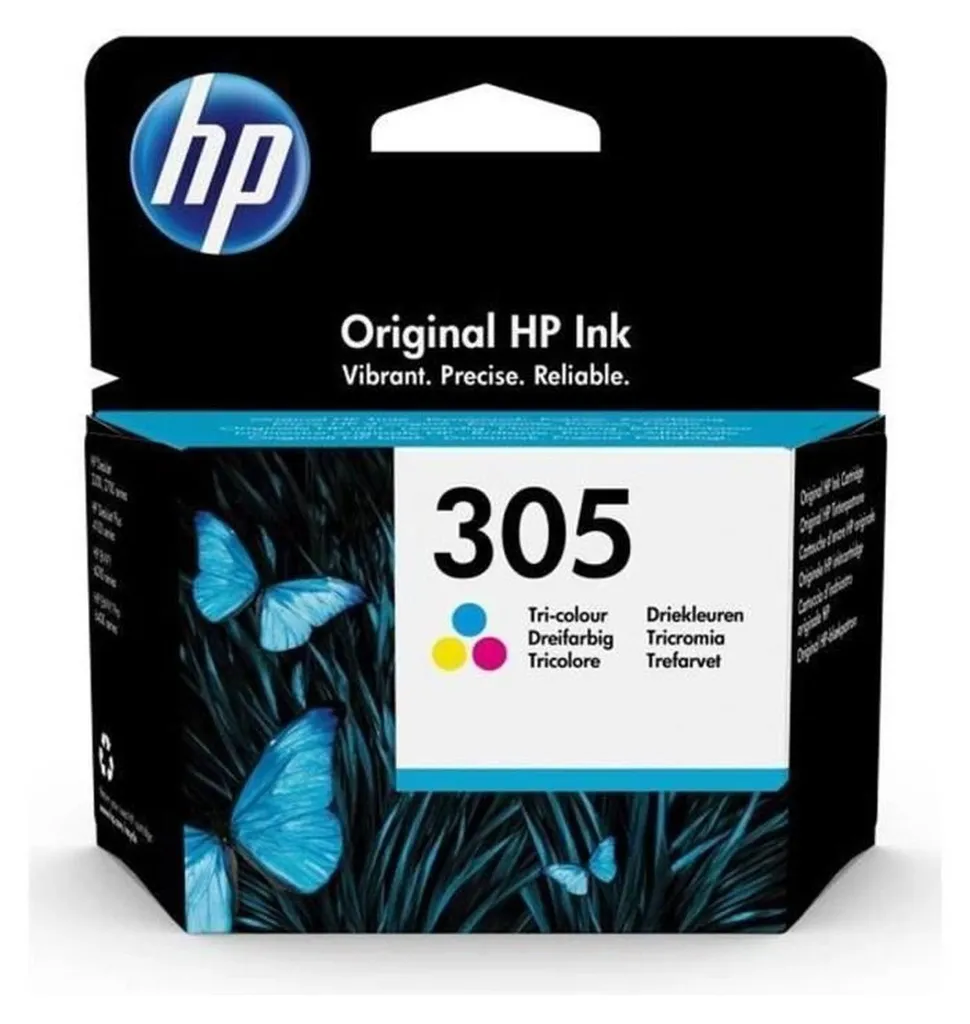 Inchiostro Originale HP 305 Colore 3YM60AE - Affidabilità per Ufficio