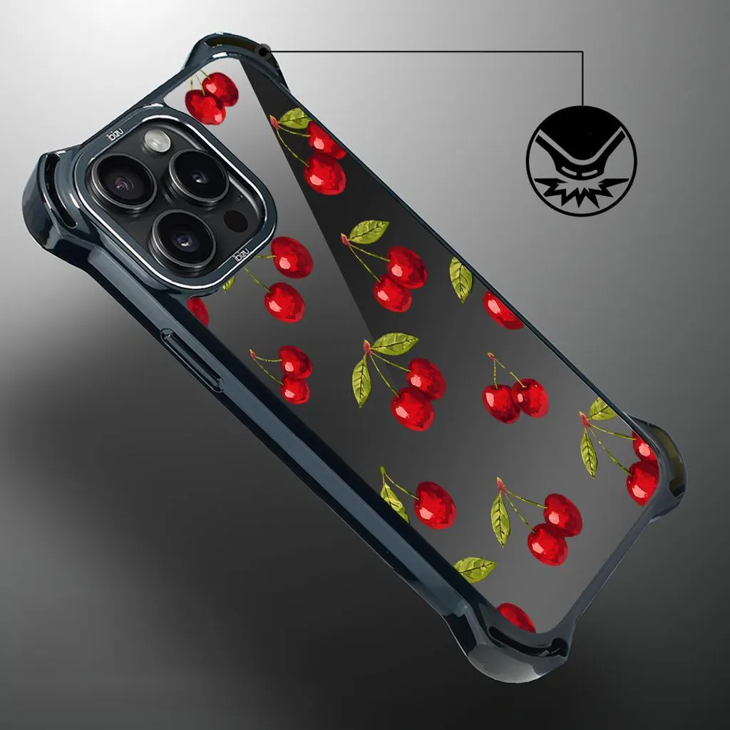Cover iPhone 15 Pro Max IBIZU DropGuard Ultra Cherry Night MagSafe - 7