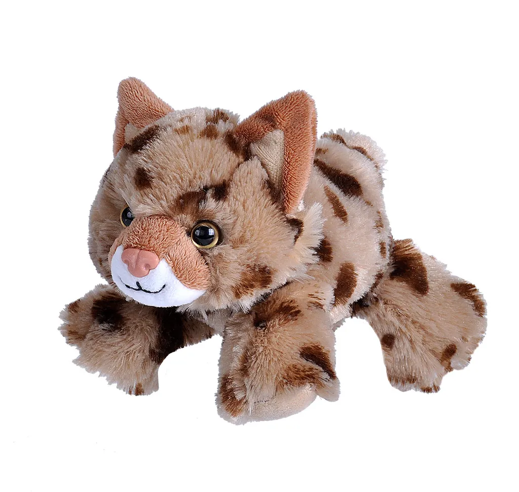 Doudou Lynx Bobcat Anti-Stress - Peluche Durable Wild Republic Hug'ems