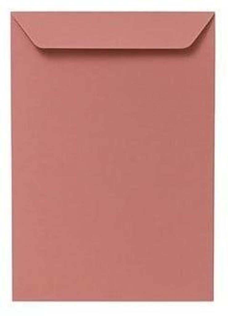 Dekorative Umschläge C4 HK Rosa Dirty 120 g 50 Stück – für A4-Dokumente