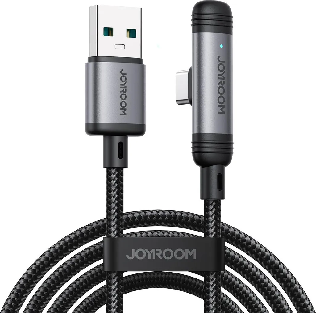 Joyroom Cavo USB-C per Auto 1.2m - Angolo 90° Ricarica Rapida 3A