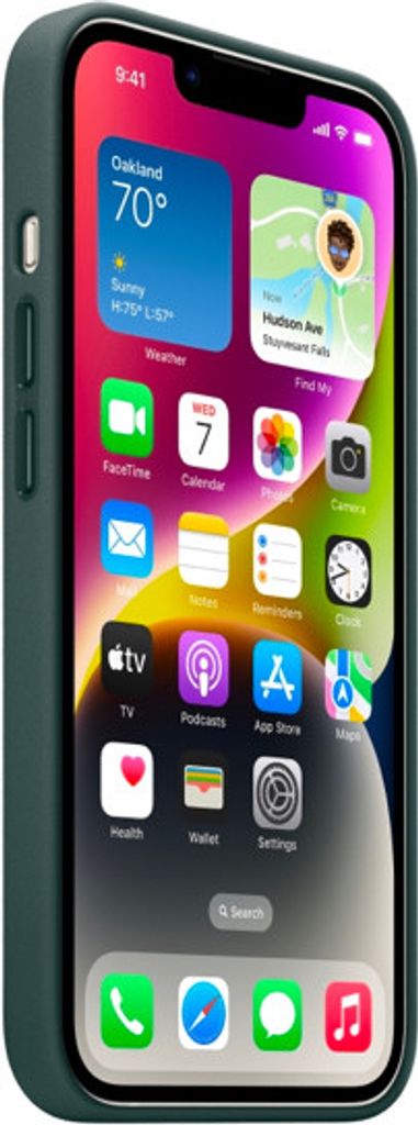 Apple Leder Case iPhone 14 Pro Max    gn  mit MagSafe - Obrázok produktu 