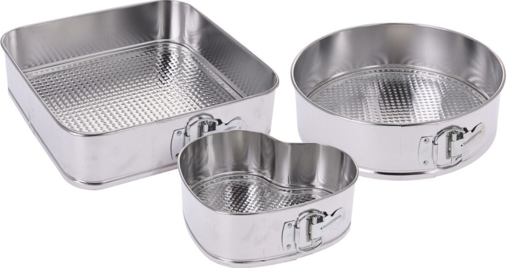 La Cucina sada nerezových pružinových panvíc / strieborná Obrázok produktu 