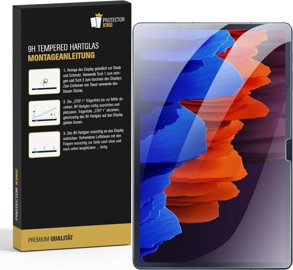 6x 9H Panzerglas für Samsung Galaxy Tab S8 Plus Displayschutz Schutzglas Panzerfolie Schutzfolie Hartglas Displayglas Tempered Glasfolie Sicherhei...