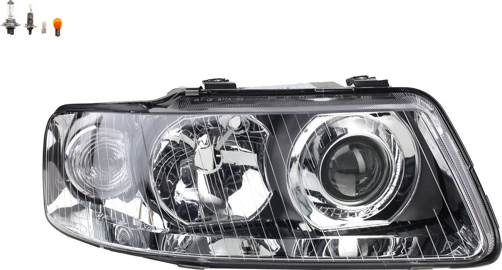 Johns, Scheinwerfer Halogen HSW passend für Audi A3 8L 09/00- 05/03 Rechts Leuchtmittel 8L0941004K 8L0941004AF