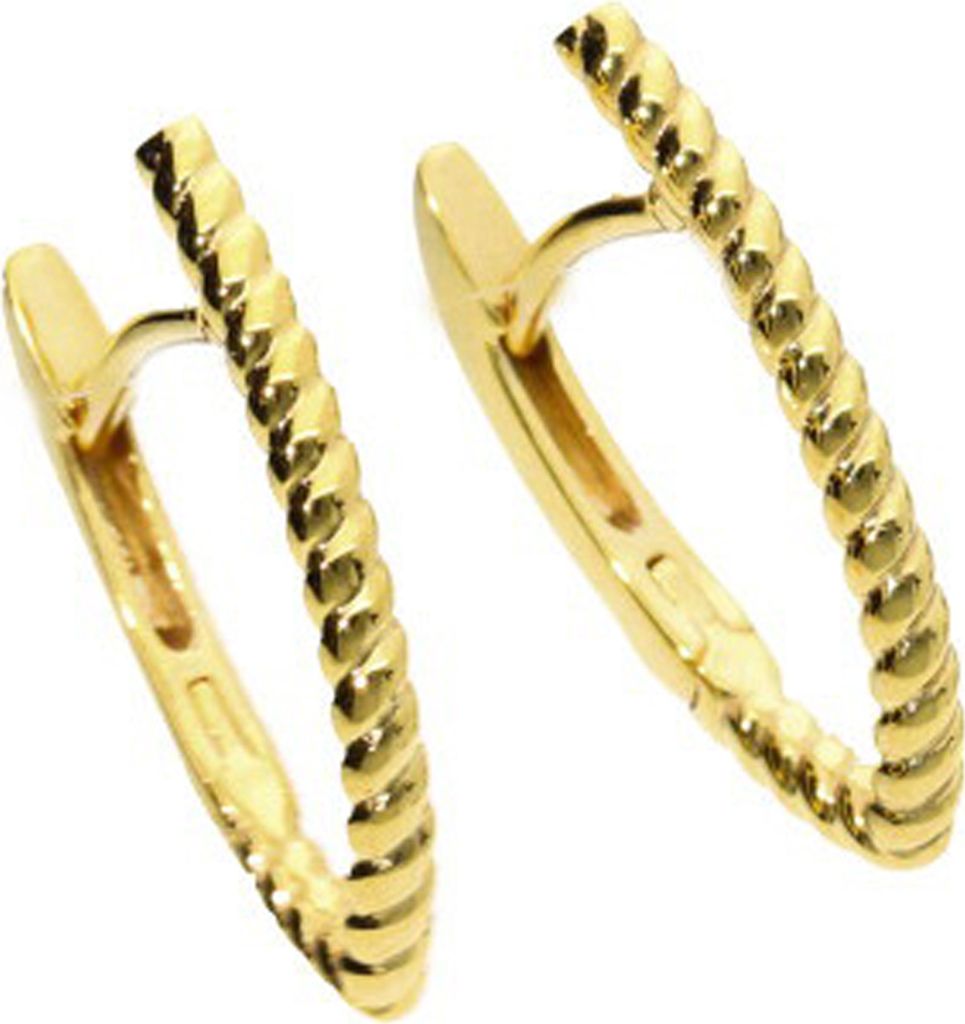 Creolen Klappcreolen echt Gold 333 (8 kt)