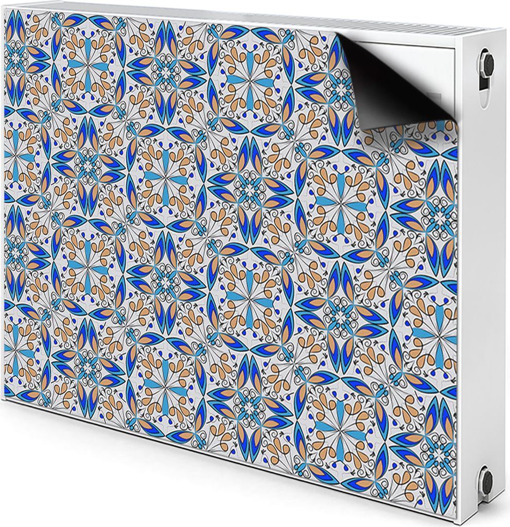 Magnet Heizkörperabdeckung Heizkörperverkleidung Verkleidung Abdeckung 90x60 cm - Marokkanisch, ornament