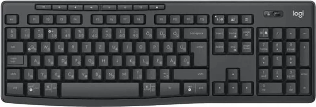 Logitech MK370 Combo for Business Ensemble Clavier Souris QWERTY Graphite