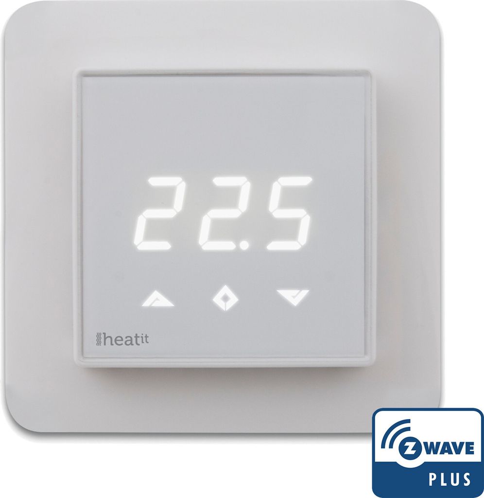 Heatit Z-TRM3 Thermostat Z-Wave Blanc Image du produit 