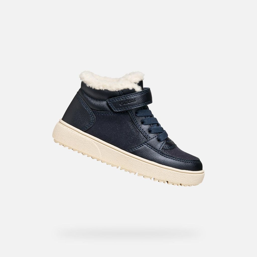 Geox Dunkelblaue Mädchen-Sneaker Theleven B AB 39 Produktbild 