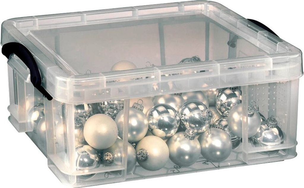 Really Useful Box Aufbewahrungsbox 18,0 l transparent 48,0 Produktbild 