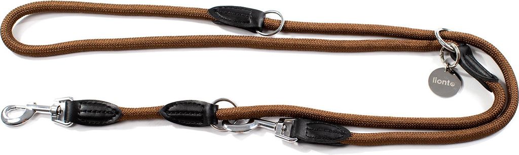 lionto Laisse multifonctions, laisse pour chiens réglable Image du produit 