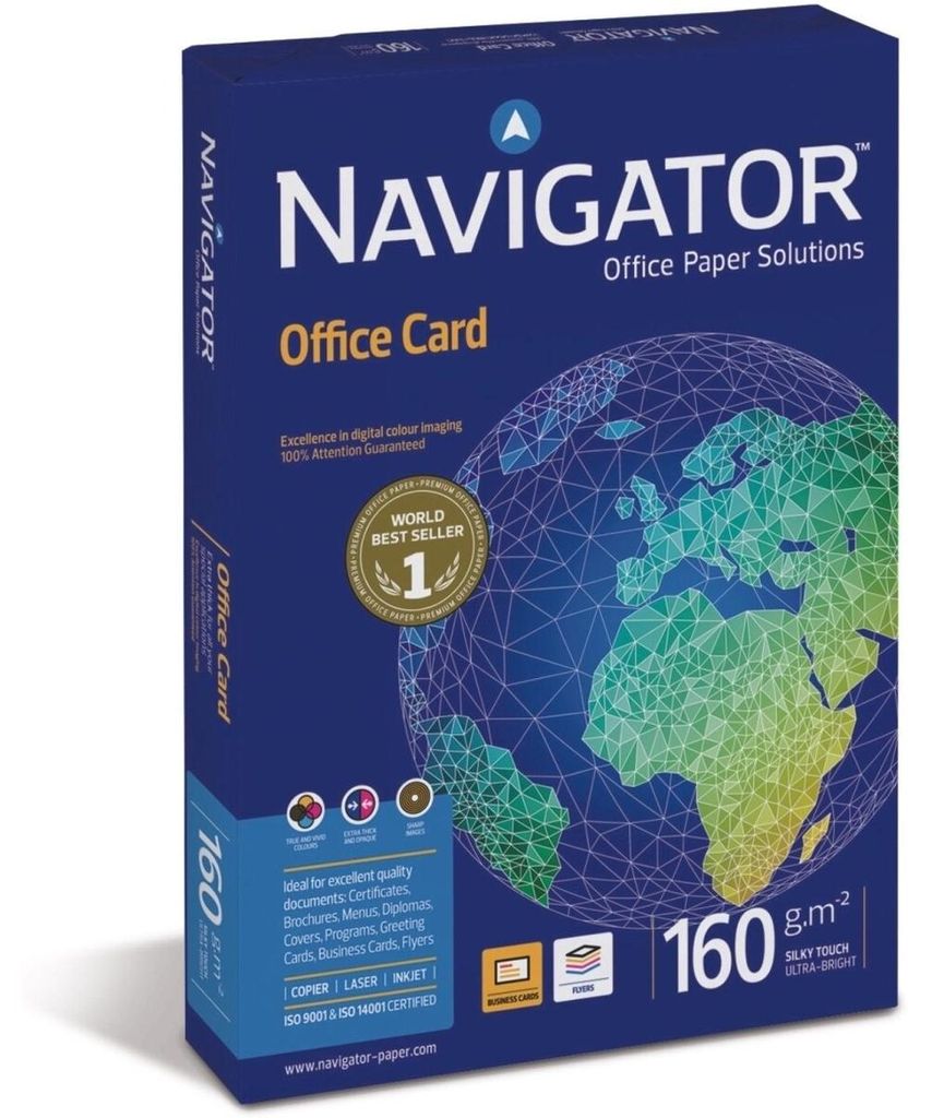Navigator OFFICE CARD A4, ISO 9001, ISO 14001 Produktbild 