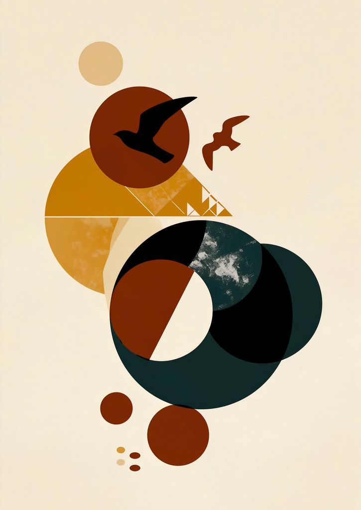 Plakat 29,7x42cm Kosmische Migrationen