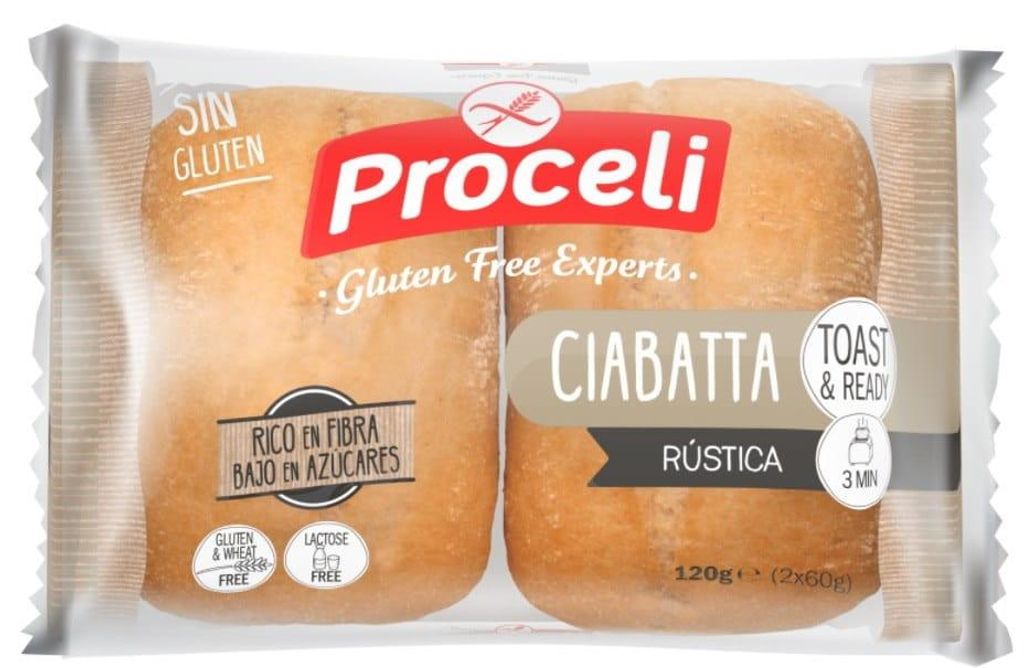 Proceli Ciabatta Rustica, 120 gram Productafbeelding 
