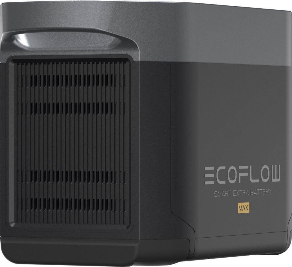 EcoFlow Zusatzbatterie DELTA 2 Max schwaz Produktbild 22