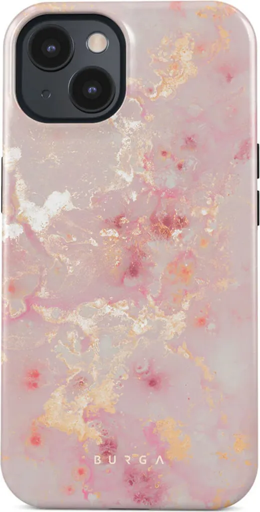 Custodia per Apple iPhone 16 Pro Max - Cover rigida posteriore Burga Tough - Golden Coral