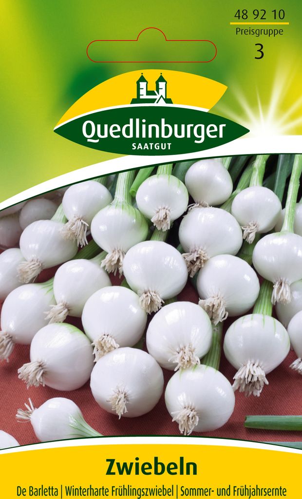 Zwiebel De Barletta | Zwiebelsamen von Quedlinburger Produktbild 