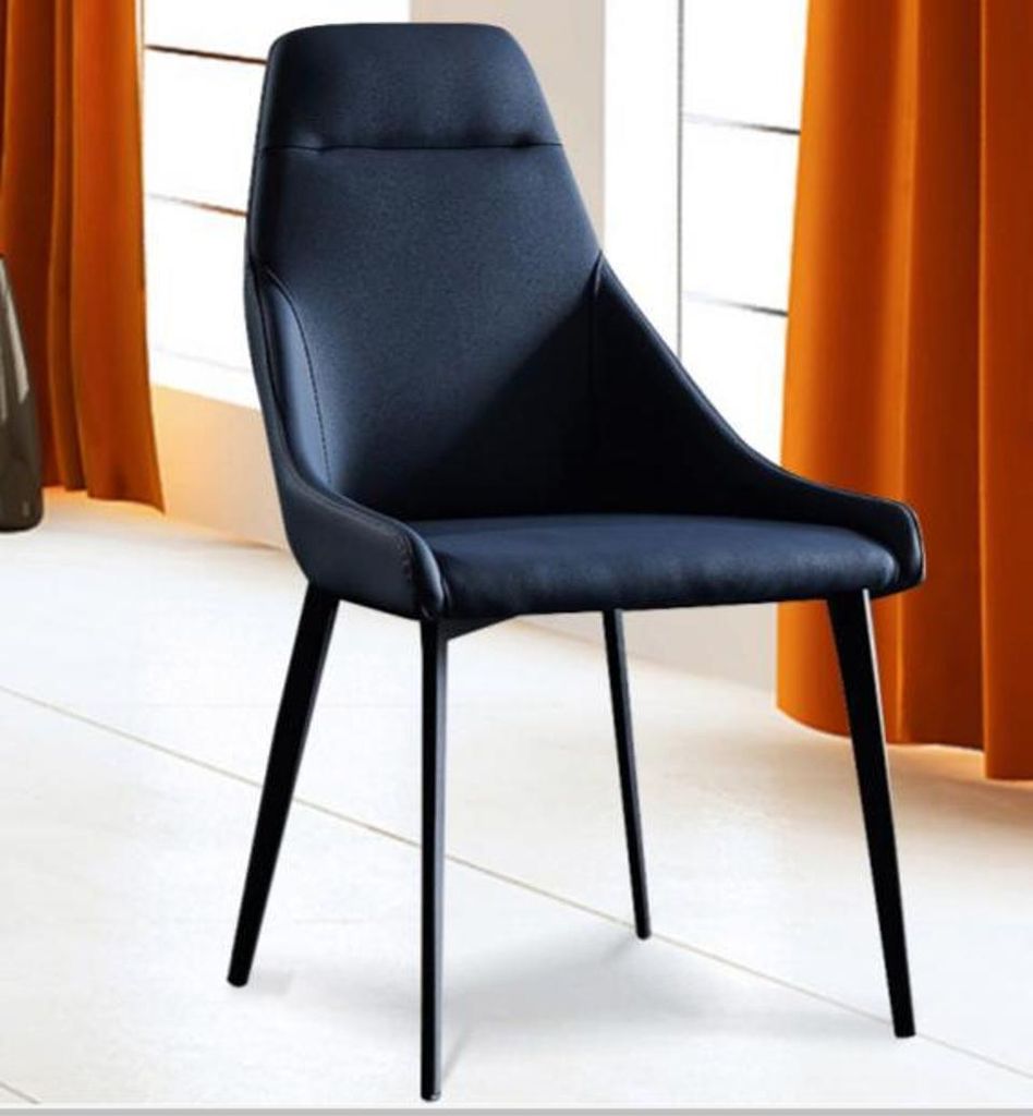 Esszimmer TV Polster Stühle NEU Textil elegant Moderner Sessel Stuhl 1x Relax