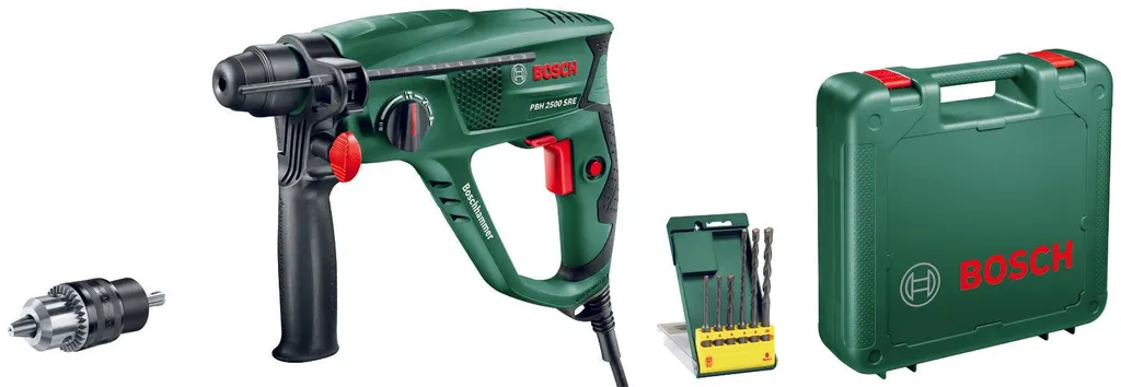 Perforateur Bosch PBH 2500 SRE pour travaux de rénovation et béton - 2
