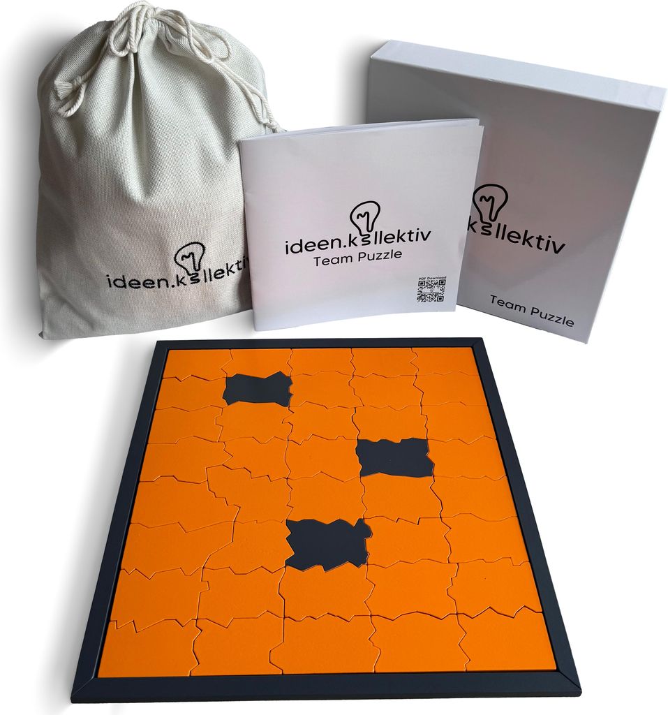 ideen.kollektiv Team Puzzle - Jeu de team building et outil Image du produit 